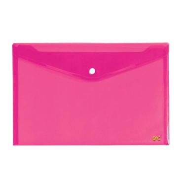 Imagem de Malote Plástico Com Botão Ref. 9653 Rosa dac