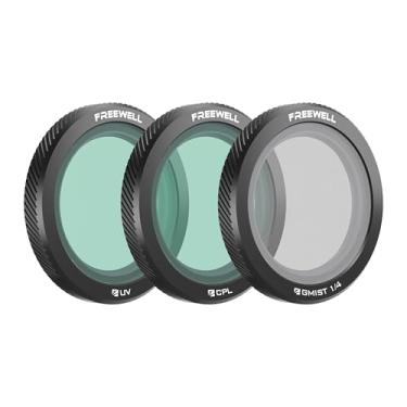 Imagem de Freewell Filtros magnéticos para DJI Neo pacote com 3 filtros CPL, UV e Black Glow Mist 1/4 - alcançam cores vibrantes, clareza cristalina e efeitos cinematográficos