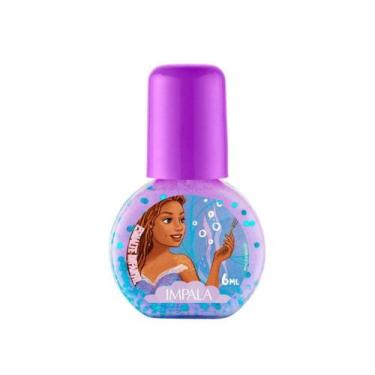 Imagem de Esmalte Infantil Impala A Pequena Sereia Glitter Quero Ser Desse Mundo