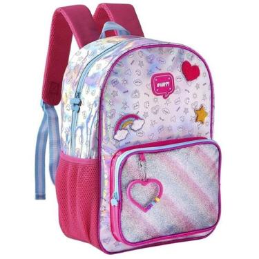 Imagem de Mochila Escolar Holografica Happy Clio HL24564J