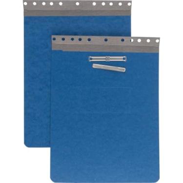 Imagem de GBC Capas de relatório ACCO PRESSTEX, borda superior, centro de 7,75 polegadas, azul claro, 21 x 28 cm, 2 por pacote (A7022272A)