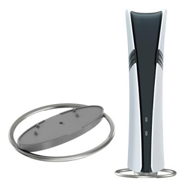 Imagem de EJGAME Vertical Stand compatible with PS5/PS5 Slim & PS5 Pro Consoles,Vertical Console Stand with Screw,Anti-Rollover and Anti-Slip (Gray)