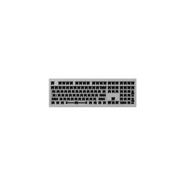 Imagem de Base de Teclado Mecânico Monsgeek Barebone M5 QMK, Barebone, Prata