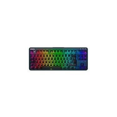 Imagem de Teclado Gamer Fnatic MiniStreak Speed, RGB, USB-C Removível, US, Preto - C-KB0002