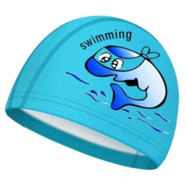 Imagem de Touca De Natação Adulto e Infantil Profissional - Hero Band, Azul pisc