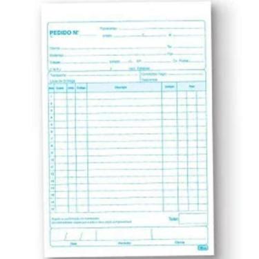 Imagem de Talão de pedido 1/4 - 200x140 mm - 2 vias - m.marqueti - MIGUEL MARQUE