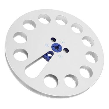 Imagem de Carretel Vazio de 7 x 1/4 para Enrolar, Carretel de Fita Vazio de Liga de Alumínio de 1/4 7 Polegadas para Gravação de Carretel Aberto, Fita de Som, Disco Vazio, Máquina de