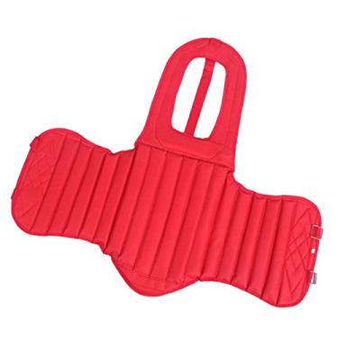 Imagem de Protetor de Peito de Caratê Taekwondo Mma Protetor de Costela Escudo Corporal para Equipamento , Vermelho L