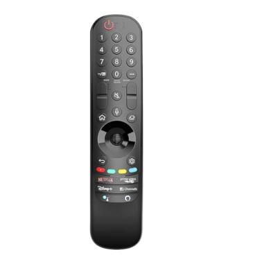Imagem de Controle remoto de substituição para LG AN-MR21GC AN-MR21GA QNED-Series G1, C1, A1-Series OLED NanoCell Series LED Ultra HD TV Smart TV (sem funções mágicas e de voz)