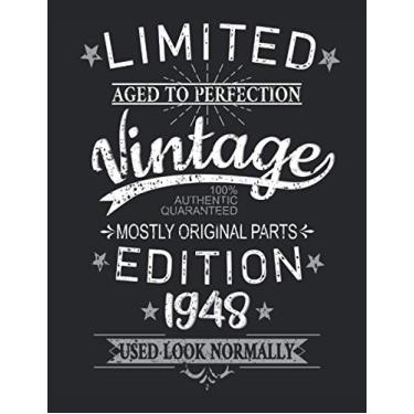 Imagem de 73rd Birthday Limited 73 Years Edition 1948 Graphic Deko Vintage: PUZZLE BOOK - Funny retro birthday present, gift idea - A4 (8. 5x11) - 101 pages - ... sketch, planner, birthday, vintage, saying