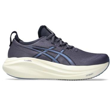 Imagem de Asics Tênis de corrida masculino Gel-Nimbus 27, Névoa índigo/azul jeans, 42