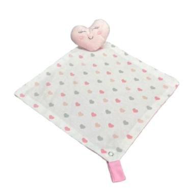 Imagem de Naninha De Bebê Com Prendedor De Chupeta Bichinho De Pelúcia - XUKINHA