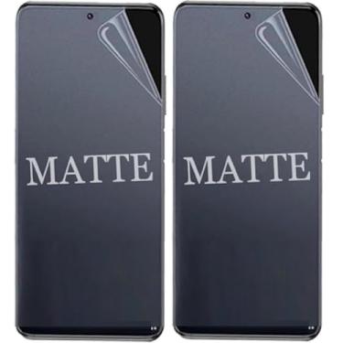 Imagem de Kit 02x Película De Hydrogel Fosca Anti Reflexo Ñ Marca Dedo Para Motorola Moto G15 G15 Power/Moto G05