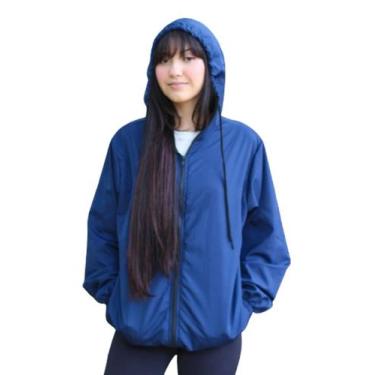 Imagem de Jaqueta corta vento feminina lisa academia treino corrida - Dionysio's