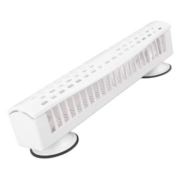 Imagem de Punto de Extensão de Cabelo Elegante Copos de Sucção Segura Pente de Ventilação Rack de Cabelo para Casa para Camaretas Em Casa (Branco)