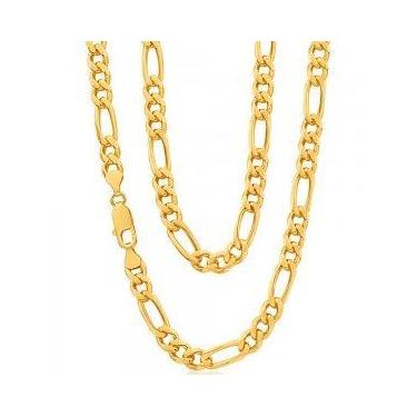Imagem de Corrente masculina 3x1 folheada a ouro18 MapShops  - Map Shops 