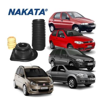 Imagem de Kit Batente Coifa Coxim Direito Palio Strada Siena Idea Nakata