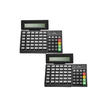 Imagem de Kit Gertec 02 Teclados Programáveis TEC 55 USB Display