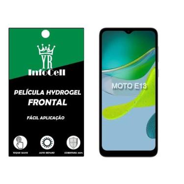 Imagem de Película Hydrogel Hd Anti Impacto para Motorola Moto E13 - YR InfoCell