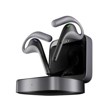 Imagem de Timekettle Fones de ouvido W4 Pro AI Intérprete (cinza), dispositivo tradutor compatível com 40 idiomas, fones de ouvido tradutor para tradução de chamadas e vídeos, aplicativo funciona com iOS e