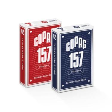 Imagem de Par Baralho Copag 157 - Novo Original Lacrado