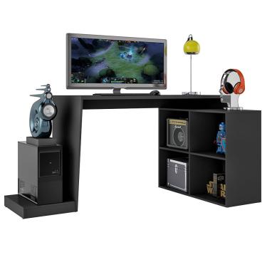 Imagem de Mesa para Computador Notebook Gamer bmg 03 Preto - brv