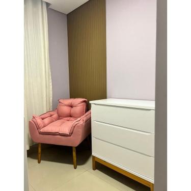 Imagem de 1 Painel Ripado Placas 3D Revestimento De Ambiente 50Cmx50Cm