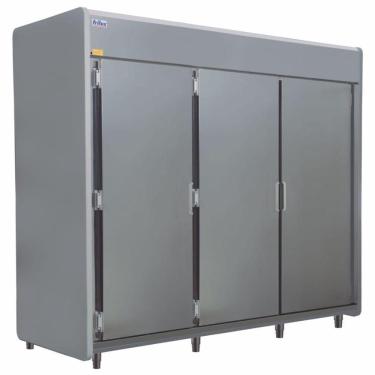 Imagem de Mini Câmara Fria Para Carnes 3 Portas Rf058 Frilux Mini Câmara 3000 Litros Inox 220v