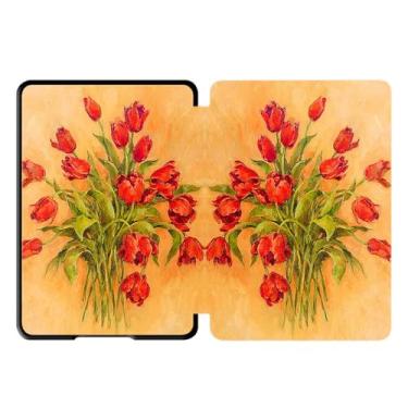 Imagem de GUKSRASO Capa Leve para o Kindle 11th Gen 2022/2024, Modelo No C2V2L3/RS23CV, 6 "Tampa com Acordar/sono Automático