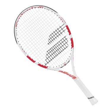 Imagem de Raquete De Tênis Babolat Drive Junior 23 Branca e Vermelha