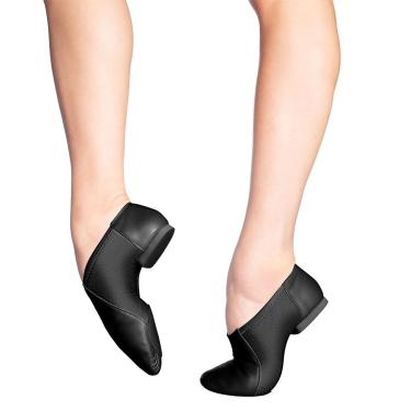 Imagem de Botinha Jazz em Couro Só Dança JZE43A, Preto, 39,5