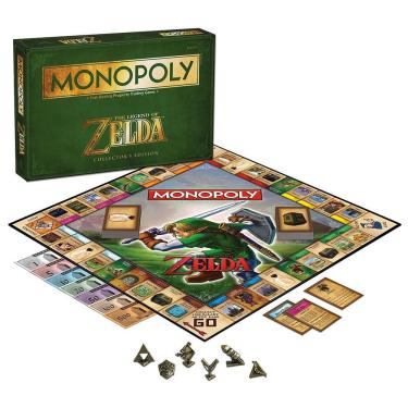 Imagem de Jogo de tabuleiro monopoly The Legend of Zelda Collector's Edition
