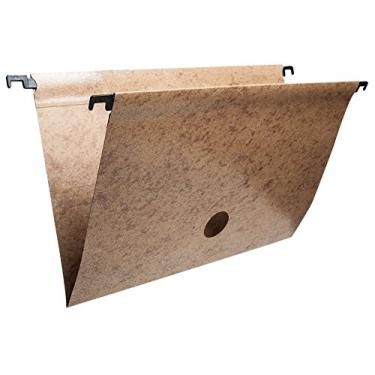 Imagem de Dello - Pasta Suspensa 0045F Marmorizada Plastificada Delloplast, Pacote com 10 unidades