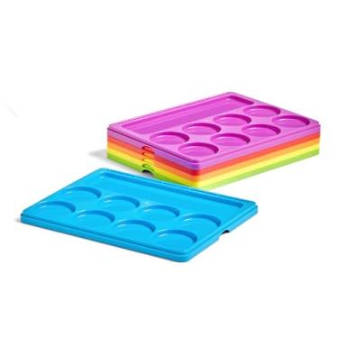 Imagem de hand2mind Bandejas de segmentação de som Little Minds at Work por Tara West, Conscientização fonêmica, manipulativas da ciência da leitura, caixas Elkonin, sons de letras, atividades de aprendizagem