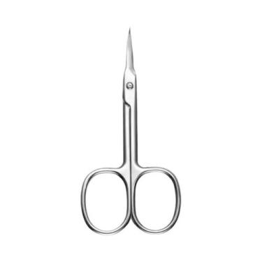 Imagem de Tesoura Profissional De Aço Inoxidável Com Ponta Curvada Para Unhas, R