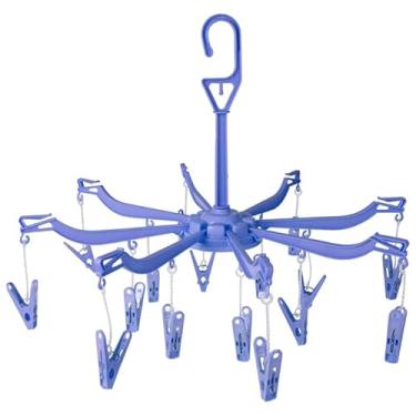 Imagem de Varal Roupas Íntimas Meias Cuecas e Calcinhas Portátil Retrátil Dobrável com 16 Prendedores Multiuso Linha Premium M5 Armarinhos