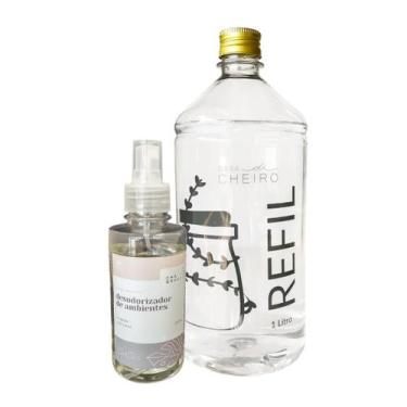 Imagem de Kit Aromatizador de Ambiente Home Spray 200ml + Refil 1L - Casa DiChei