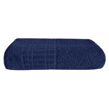 Imagem de Toalha de Rosto Camesa Loft 100% Algodão 400g/m² Nanosoft, Marinho 762