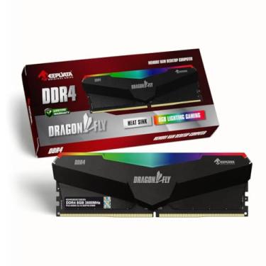Imagem de Memória 8gb Ddr4 3600 Dragonfly Rgb Kdhrgb36c18b/8g Keepdata