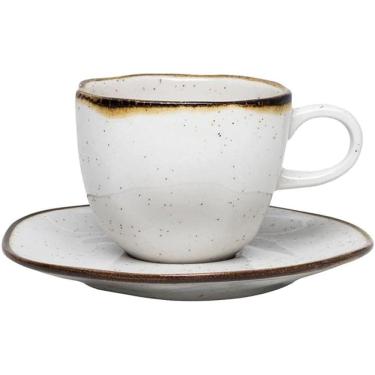 Imagem de Xícara Grande de 220 Ml Com Pires Ryo Maresia