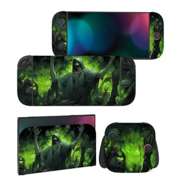 Imagem de PlayVital for Nintendo Switch 2 Skin Full Set (2-Pack) - Protective Vinyl Decal Stickers for Switch 2 Console, Joycons, Handle Grips & Dock | No Residue, Anti-Scratch - Demonic Revelry