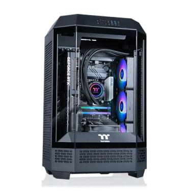 Imagem de Thermaltake LCGS Reactor i1470 Desktop para jogos (Intel Core™ i9-14900KF, 32GB 6000MT/s DDR5 RGB Memory, NVIDIA GeForce® RTX 5070, 1TB NVMe M.2, WiFi, Windows 11) T3BK-B760-570-LCS