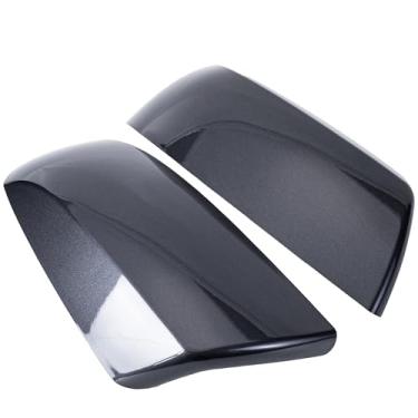 Imagem de Rldym Tampa do espelho retrovisor esquerdo e lado direito do passageiro 87945-0C020 para Toyota Tundra Sequoia 2007-2021 Capa de tampa de espelho substitui 879150C040, 879450C020, cinza ferro, 1 par