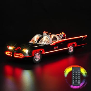 Imagem de DALDED Kit De Iluminação Led Para Lego The Classic Tv Series Batmóvel 76328, Conjunto Rc Compatível Com O Bloco Construção 76328 - Sem Modelo