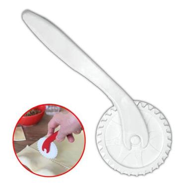 Imagem de Carretilha Cortadora Massas Fechar Pastel Fogaça Fogazzas - Decor Util