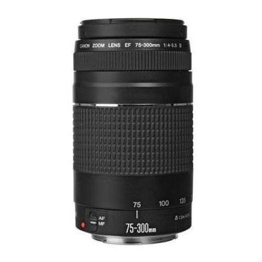 Imagem de Lente Canon EF 75-300mm f/4-5.6 III com filtro ProOptic 58mm