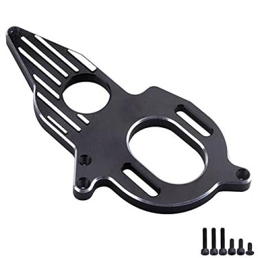 Imagem de FriHobby Aluminum Adjustable Motor Mount for Arrma Granite Mega Typhon/Big Rock/Senton 3S Outcast/Kraton 4S RC Models Car Monster Truck Buggy Replacement (Black)