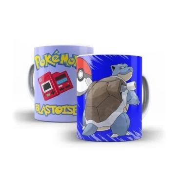 Imagem de Caneca Branca do Pokémon vários Personagens Polímero 325ml presente sé