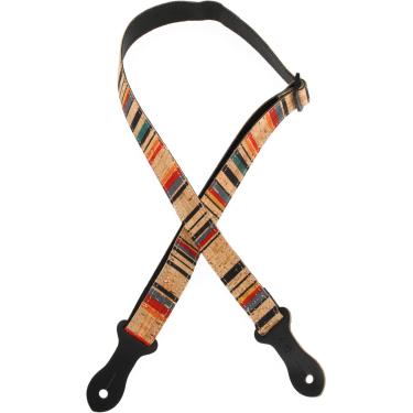 Imagem de Levy's MX23ALL-001 Bandolim de cortiça de 2,5 cm de largura, ukulele, alça de guitarra