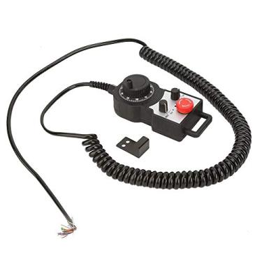 Imagem de FTVOGUE Wireless Electronic Handwheel, 100ppr 4 Eixo CNC Mãe MPG Manual Controller Manual Controlador Gerador de Pulso, Vida de Serviço Longo para Fácil Uso